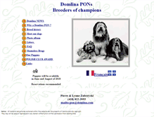 Tablet Screenshot of domlina.com